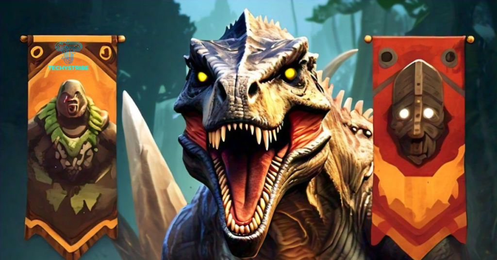 ark: survival evolved (2017) game icons banners